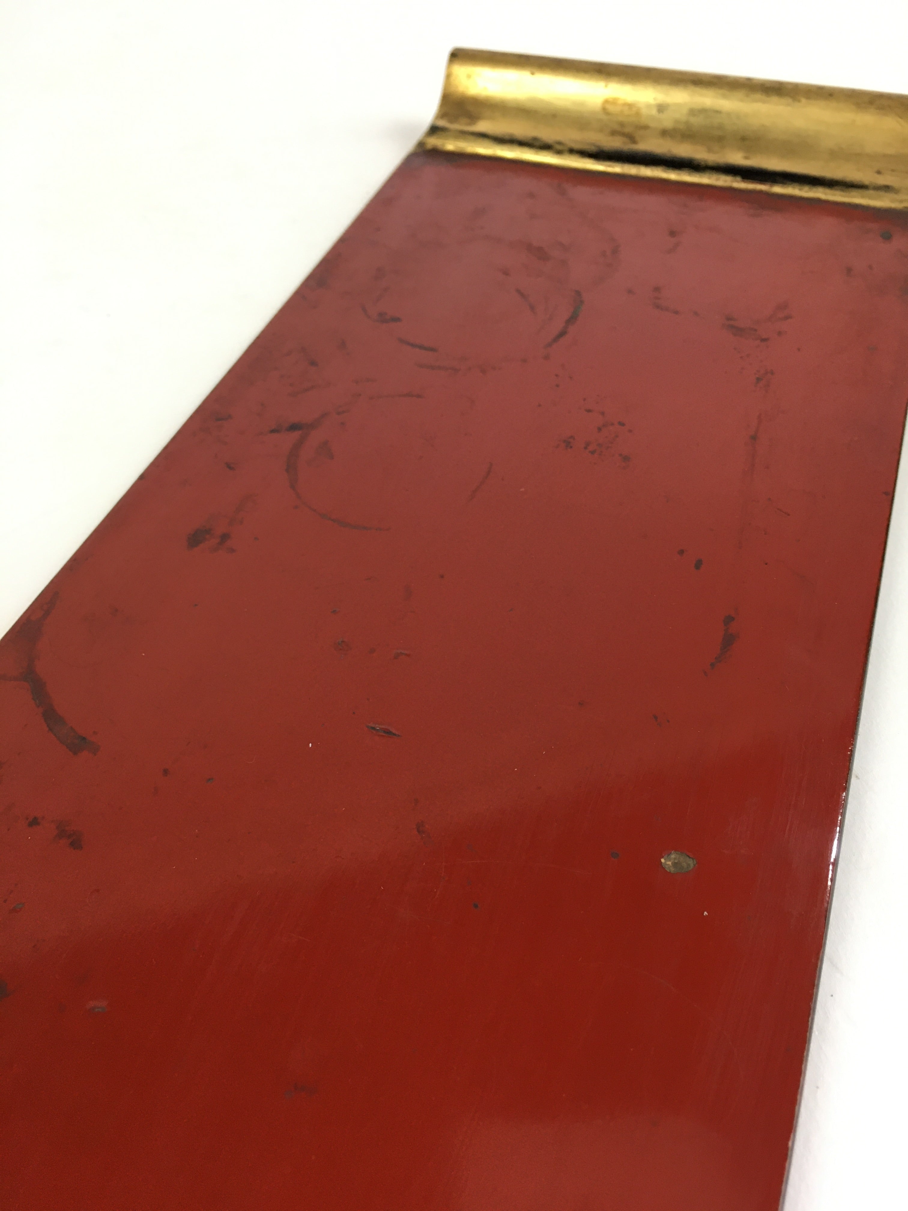 Japanese Buddhist Altar Fitting Vtg Wood Lacquer Offering Table Maejyoku BU695