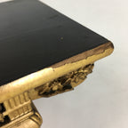 Japanese Buddhist Altar Fitting Vtg Wood Lacquer Offering Table Maejyoku BU695