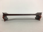 Japanese Buddhist Altar Fitting Vtg Wood Lacquer Offering Table Tray BU441