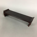 Japanese Buddhist Altar Fitting Vtg Wood Lacquer Offering Table Tray BU441