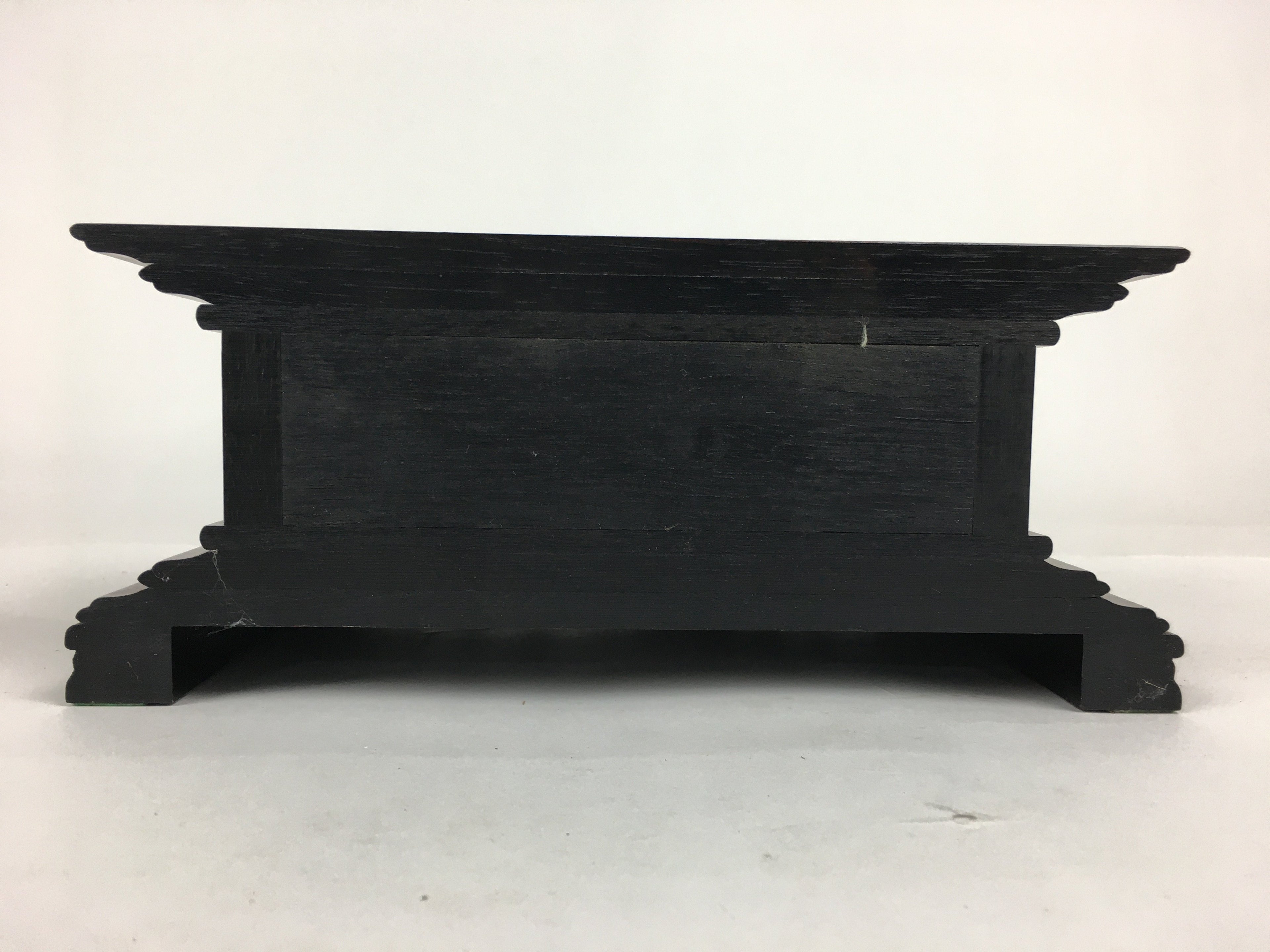 Japanese Buddhist Altar Fitting Vtg Wood Lacquer Offering Table Uwajyoku BU573