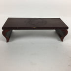 Japanese Buddhist Altar Fitting Vtg Wood Lacquer Offering Table Uwajyoku BU575