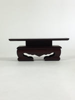 Japanese Buddhist Altar Fitting Vtg Wood Lacquer Offering Table Uwajyoku BU660