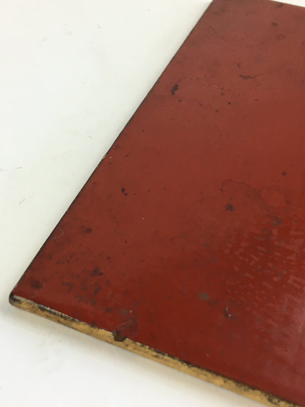 Japanese Buddhist Altar Fitting Vtg Wood Lacquer Offering Table Uwajyoku BU694