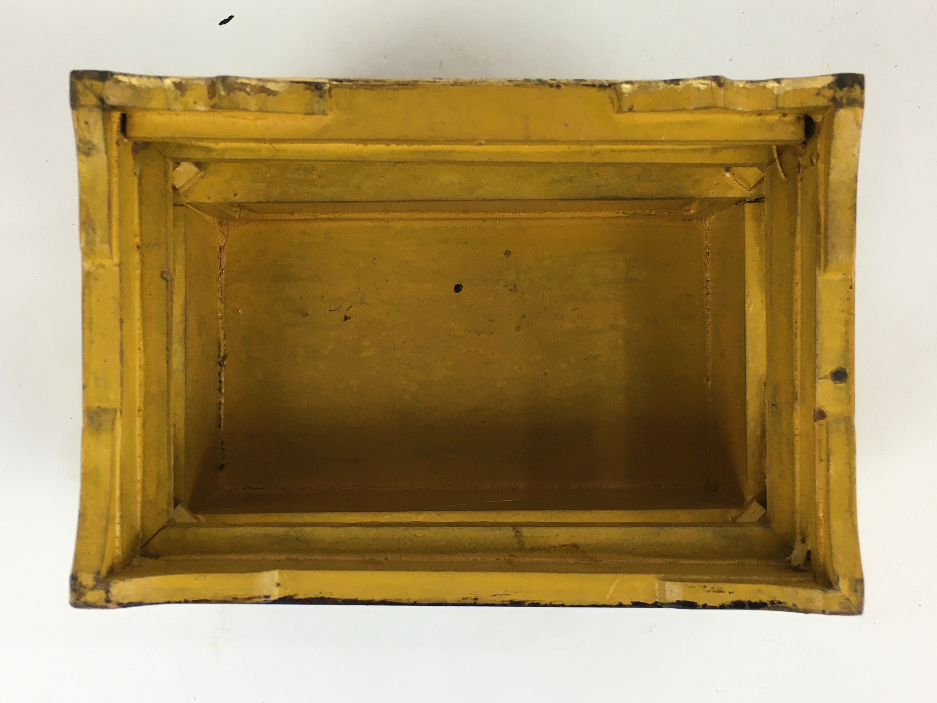 Japanese Buddhist Altar Fitting Vtg Wood Lacquer Offering Table Uwajyoku BU694