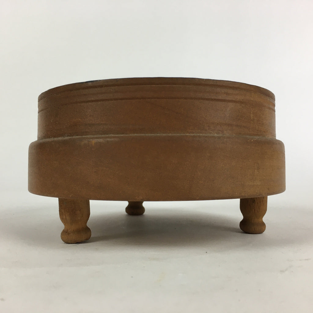 Japanese Buddhist Altar Fitting Vtg Wooden Orin Bell Striker Butsudan BU715