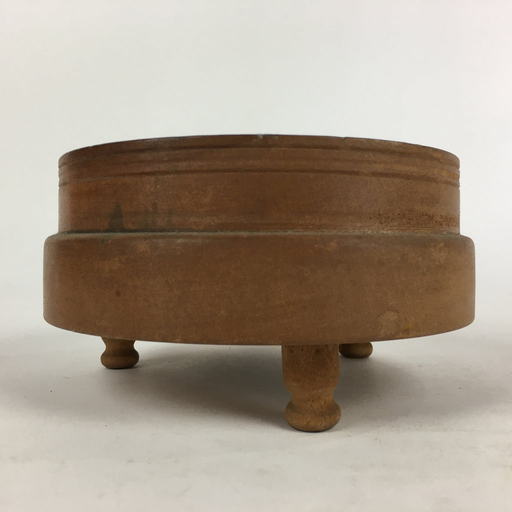 Japanese Buddhist Altar Fitting Vtg Wooden Orin Bell Striker Butsudan BU715