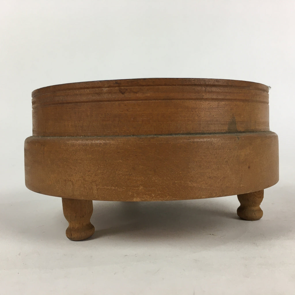 Japanese Buddhist Altar Fitting Vtg Wooden Orin Bell Striker Butsudan BU715