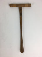Japanese Buddhist Altar Fitting Vtg Wooden Orin Bell Striker Butsudan BU715