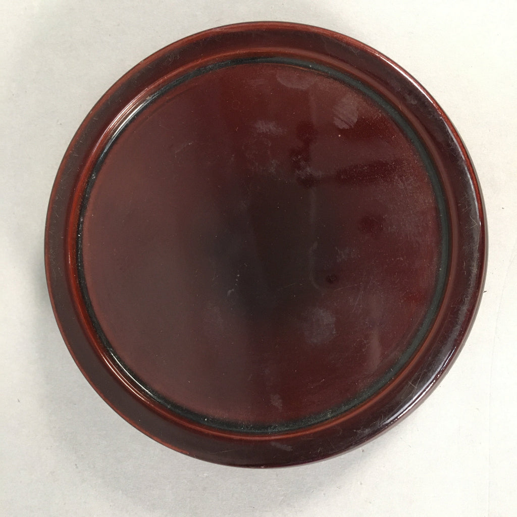 Japanese Buddhist Altar Fitting Wood Lacquer Incense Table Vtg Butsugu BU386