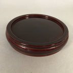 Japanese Buddhist Altar Fitting Wood Lacquer Incense Table Vtg Butsugu BU386