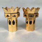Japanese Buddhist Altar Fitting Wood Lacquer Offering Stand Vtg Butsugu BU304