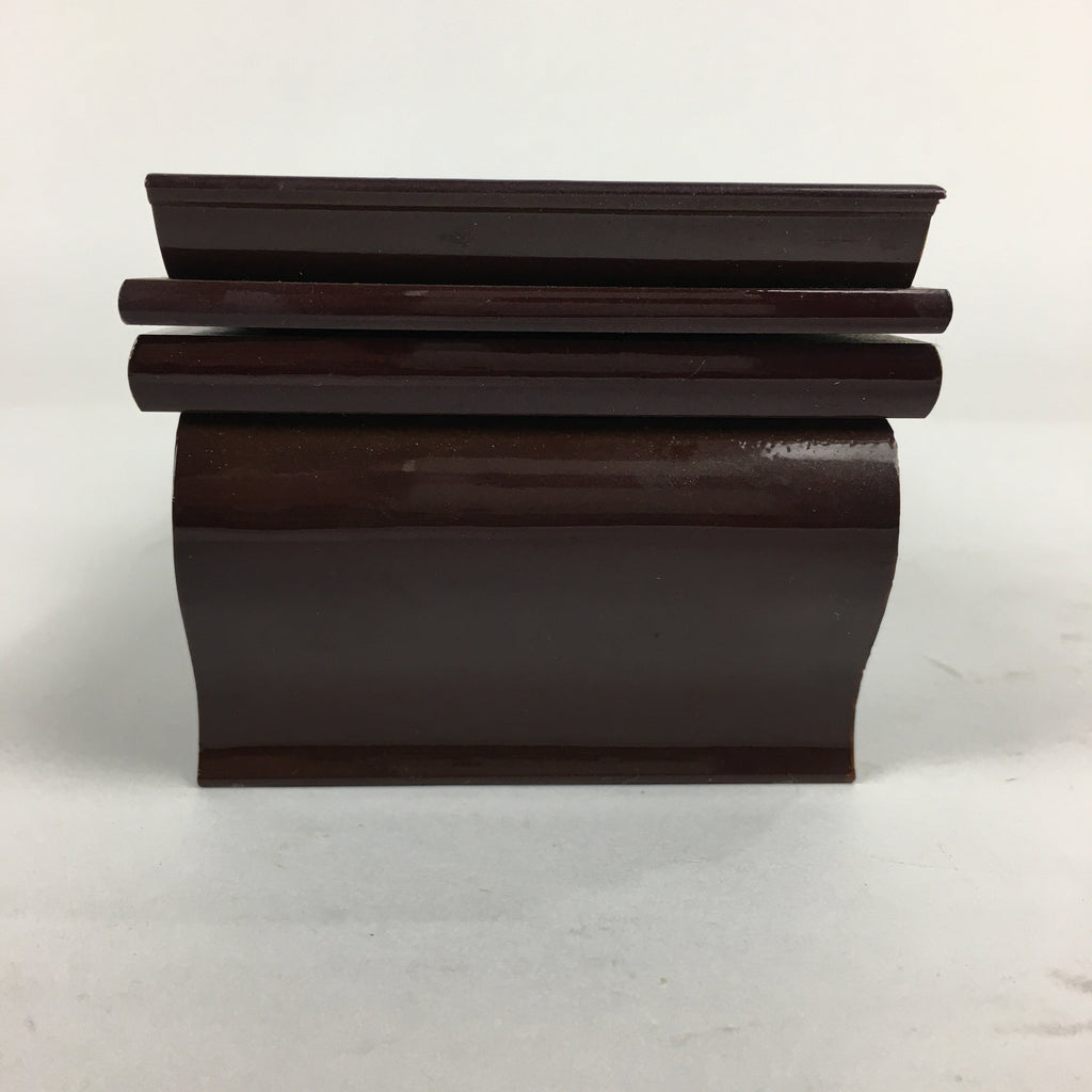 Japanese Buddhist Altar Fitting Wood Lacquer Offering Table Maejyoku BU574