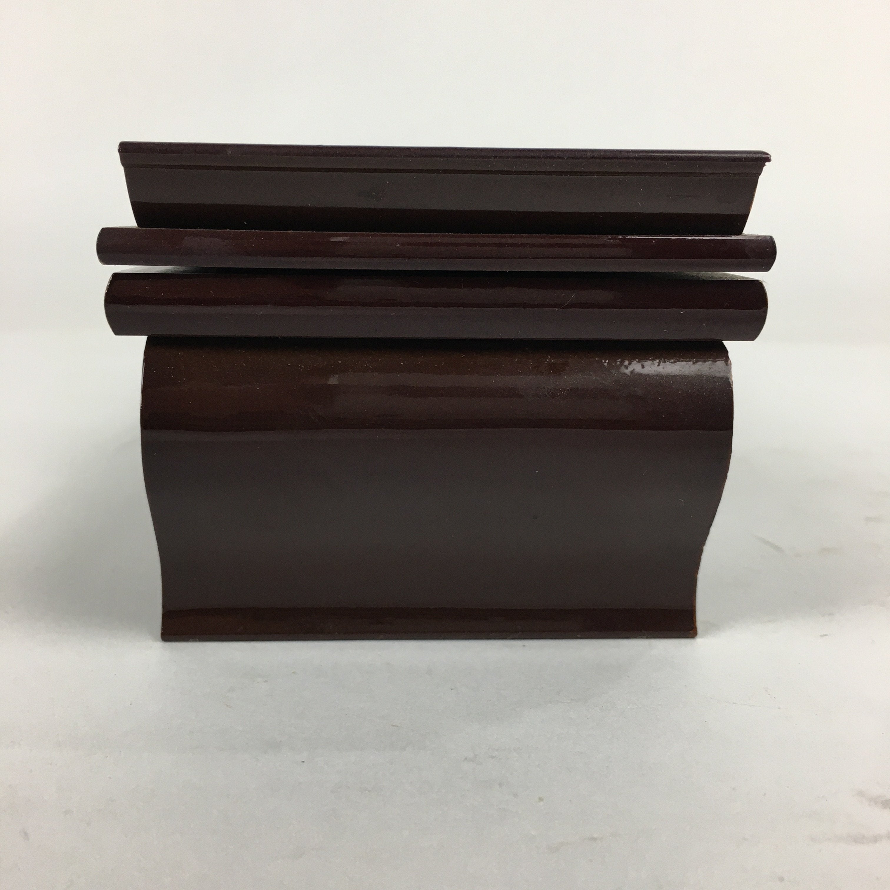 Japanese Buddhist Altar Fitting Wood Lacquer Offering Table Maejyoku BU574