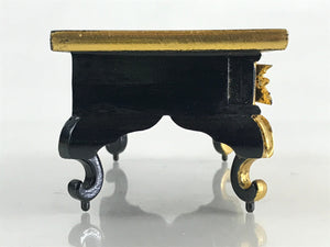 Japanese Buddhist Altar Fitting Wood Lacquer Offering Table Maejyoku Uwajyoku BU