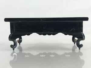 Japanese Buddhist Altar Fitting Wood Lacquer Offering Table Maejyoku Uwajyoku BU