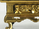 Japanese Buddhist Altar Fitting Wood Lacquer Offering Table Maejyoku Uwajyoku BU