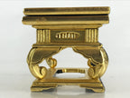 Japanese Buddhist Altar Fitting Wood Lacquer Offering Table Maejyoku Uwajyoku BU866