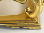 Japanese Buddhist Altar Fitting Wood Lacquer Table Kyozukue Wasanjyoku Gold BU85