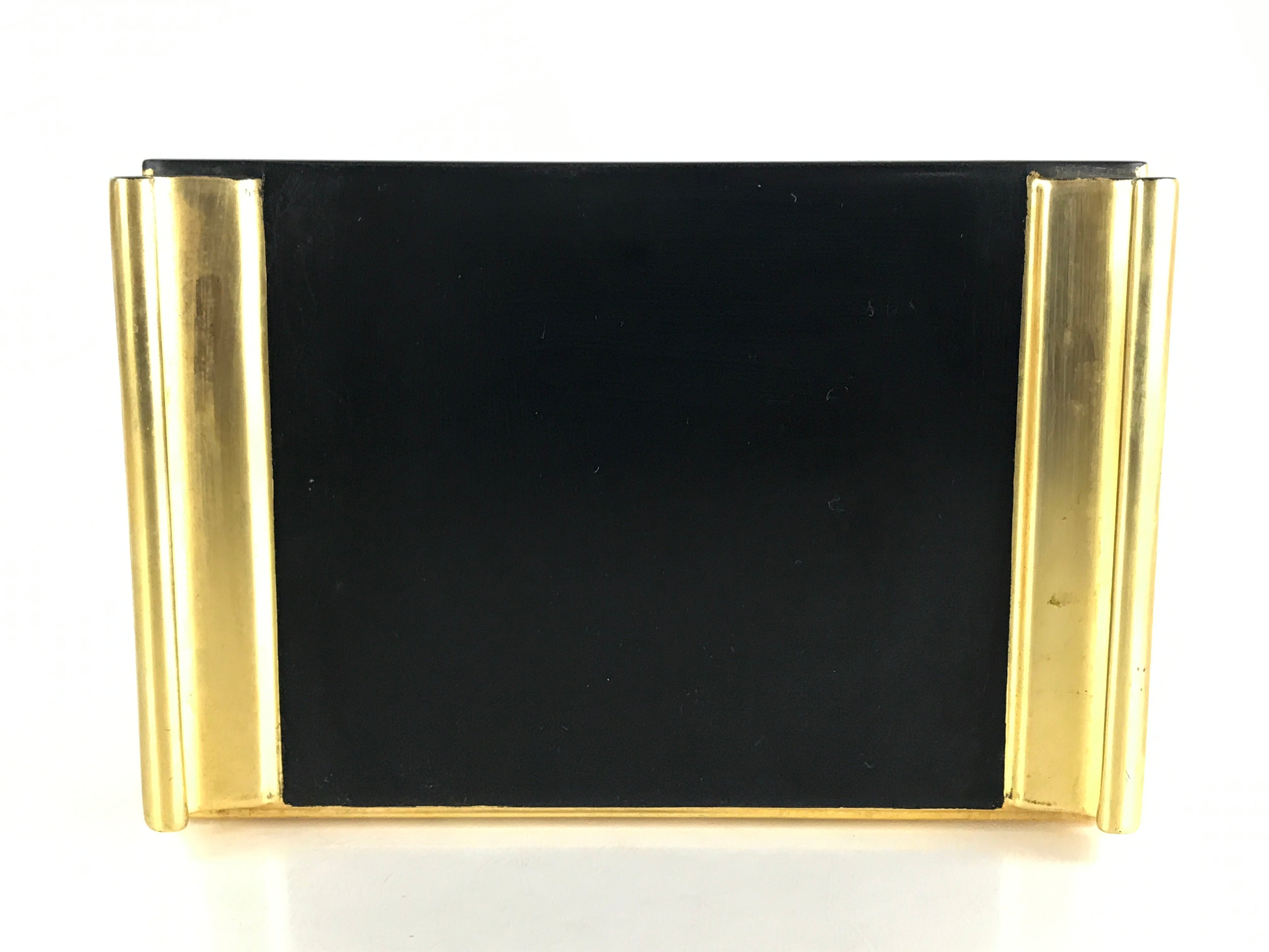 Japanese Buddhist Altar Fitting Wood Lacquer Table Kyozukue Wasanjyoku Gold BU85