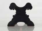 Japanese Buddhist Altar Fitting Wooden Orin Bell Striker Stand Vtg Rinboda BU893