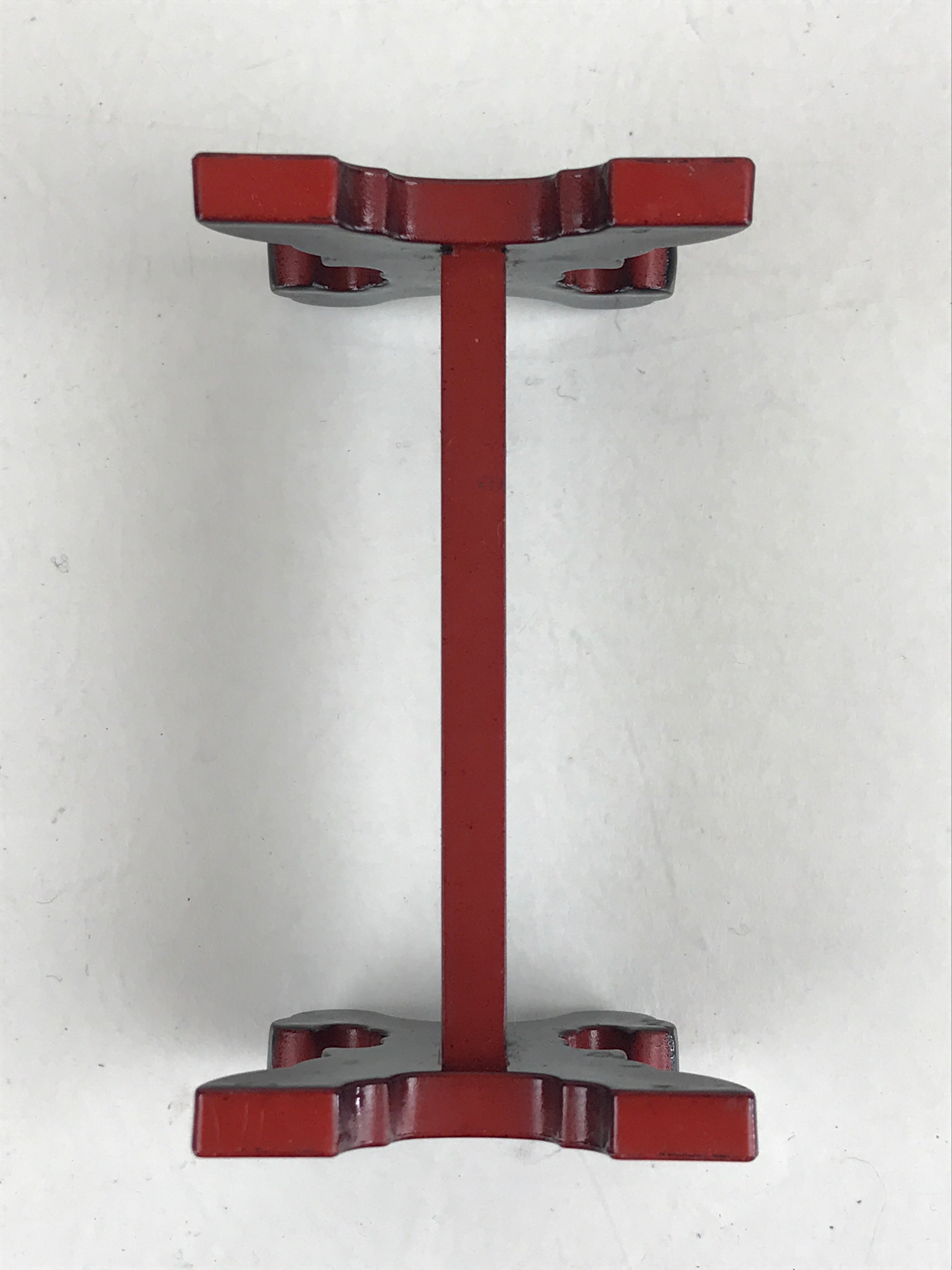 Japanese Buddhist Altar Fitting Wooden Orin Bell Striker Stand Vtg Rinboda BU893
