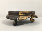 Japanese Buddhist Altar Fitting Wooden Stand Incense Burner Vtg Koro BU329