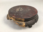 Japanese Buddhist Altar Fitting Wooden Stand Incense Burner Vtg Koro BU329