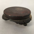 Japanese Buddhist Altar Fitting Wooden Stand Incense Burner Vtg Koro BU329