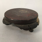 Japanese Buddhist Altar Fitting Wooden Stand Incense Burner Vtg Koro BU329