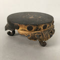 Japanese Buddhist Altar Fitting Wooden Stand Incense Burner Vtg Koro BU330