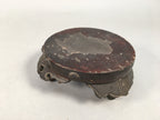 Japanese Buddhist Altar Fitting Wooden Stand Incense Burner Vtg Koro BU331