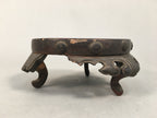 Japanese Buddhist Altar Fitting Wooden Stand Incense Burner Vtg Koro BU331