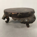 Japanese Buddhist Altar Fitting Wooden Stand Incense Burner Vtg Koro BU331