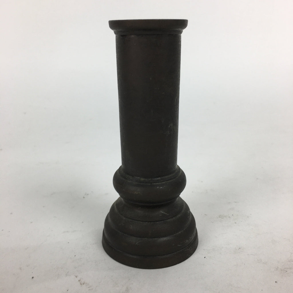 Japanese Buddhist Altar Fitting stick Incense Holder Vtg Bronze Senko-Ire BU566