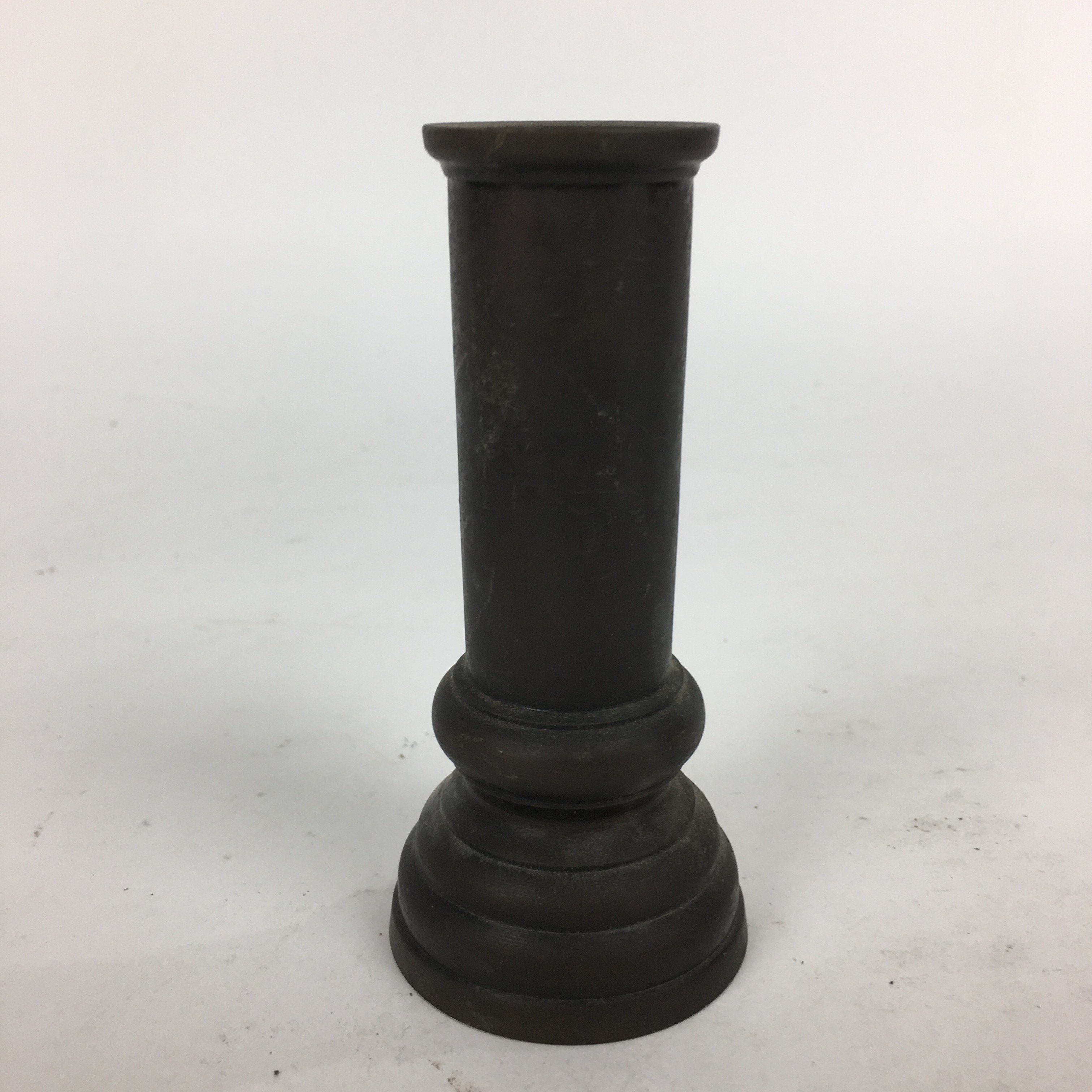 Japanese Buddhist Altar Fitting stick Incense Holder Vtg Bronze Senko-Ire BU566
