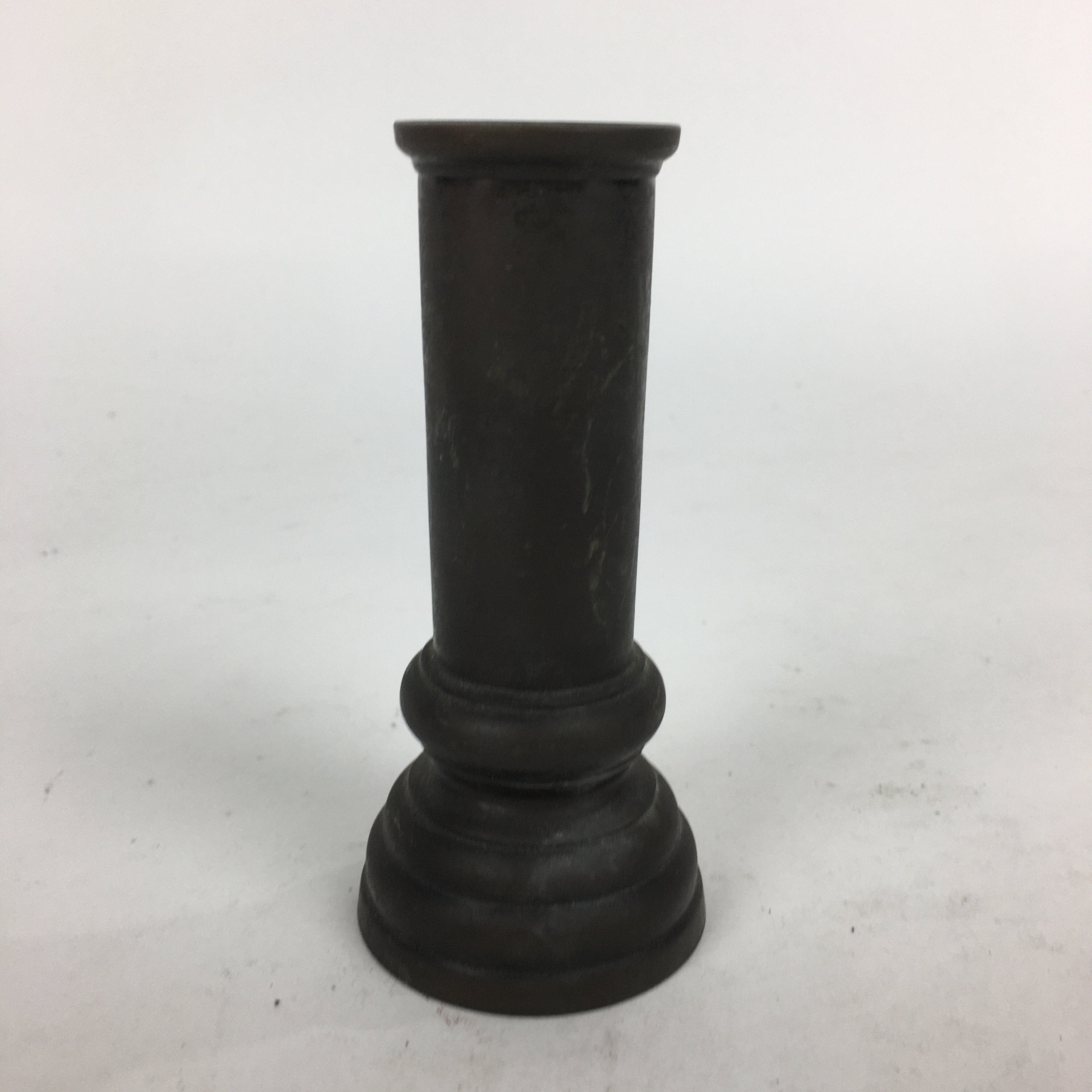 Japanese Buddhist Altar Fitting stick Incense Holder Vtg Bronze Senko-Ire BU566