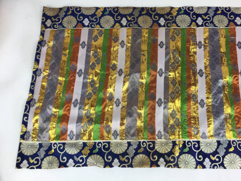 Japanese Buddhist Altar Large Table Cloth Cover Vtg Rectangle Saidan BU642
