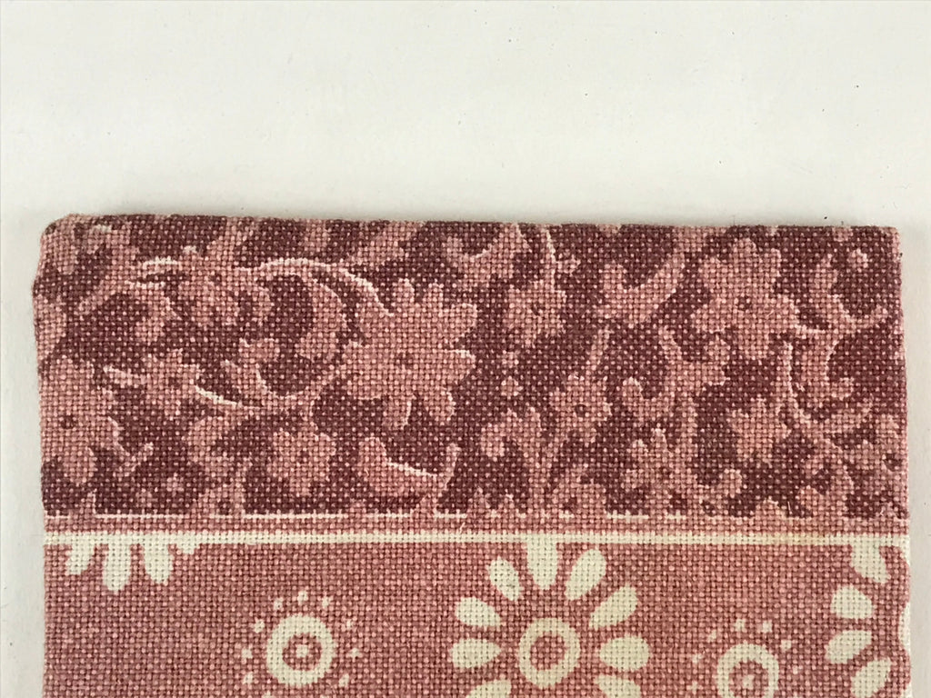 Japanese Buddhist Altar Rice Offering Cup Mat Vtg Handmade Cloth BU790