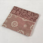 Japanese Buddhist Altar Rice Offering Cup Mat Vtg Handmade Cloth BU790