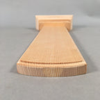 Japanese Buddhist Altar Spiritual Tablet Wood Unused Blank Ihai BU350