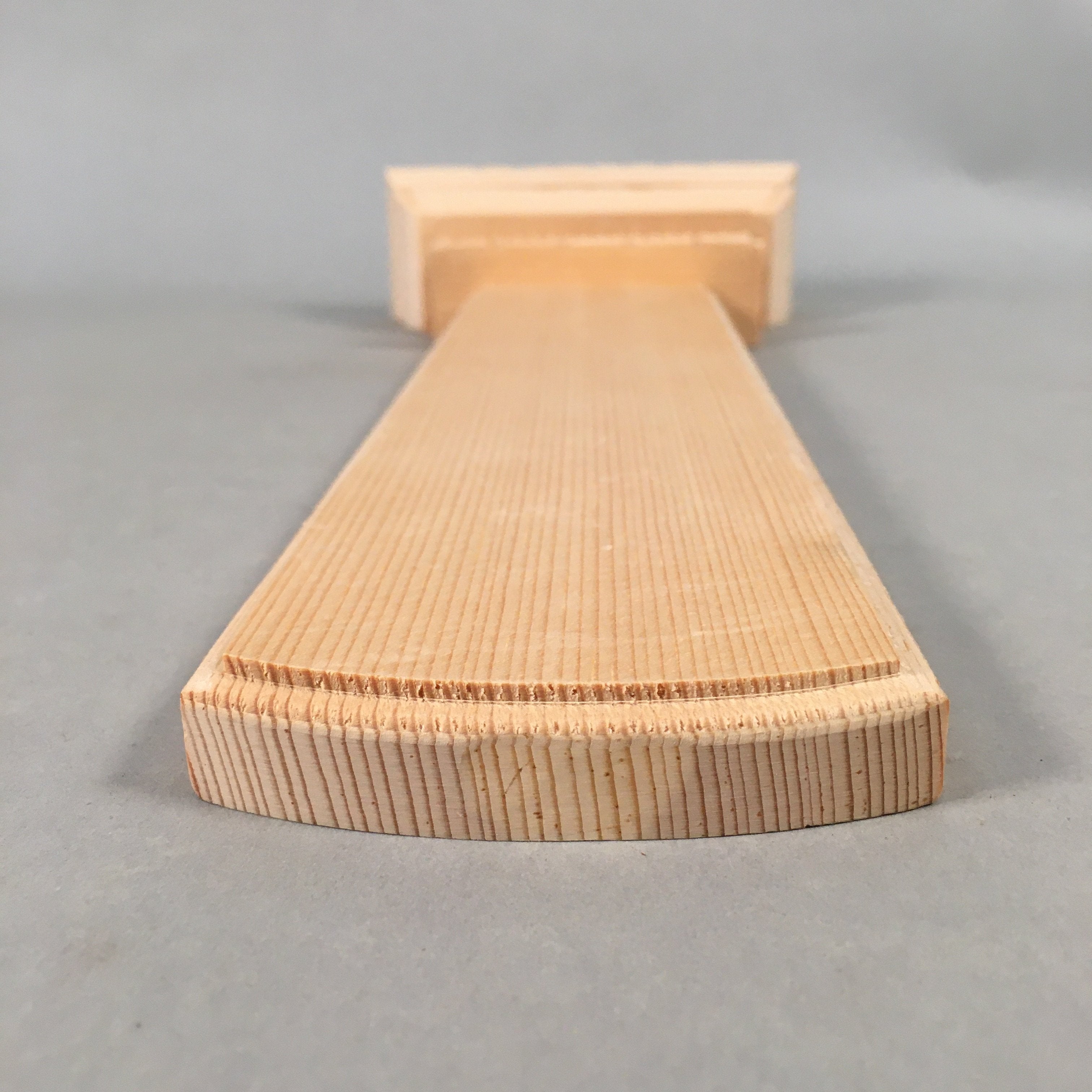 Japanese Buddhist Altar Spiritual Tablet Wood Unused Blank Ihai BU350
