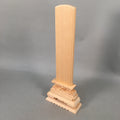 Japanese Buddhist Altar Spiritual Tablet Wood Unused Blank Ihai BU350
