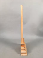 Japanese Buddhist Altar Spiritual Tablet Wood Unused Blank Ihai BU351