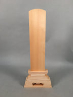 Japanese Buddhist Altar Spiritual Tablet Wood Unused Blank Ihai BU351