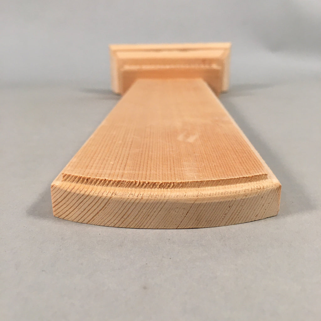 Japanese Buddhist Altar Spiritual Tablet Wood Unused Blank Ihai BU351