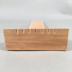 Japanese Buddhist Altar Spiritual Tablet Wood Unused Blank Ihai BU351