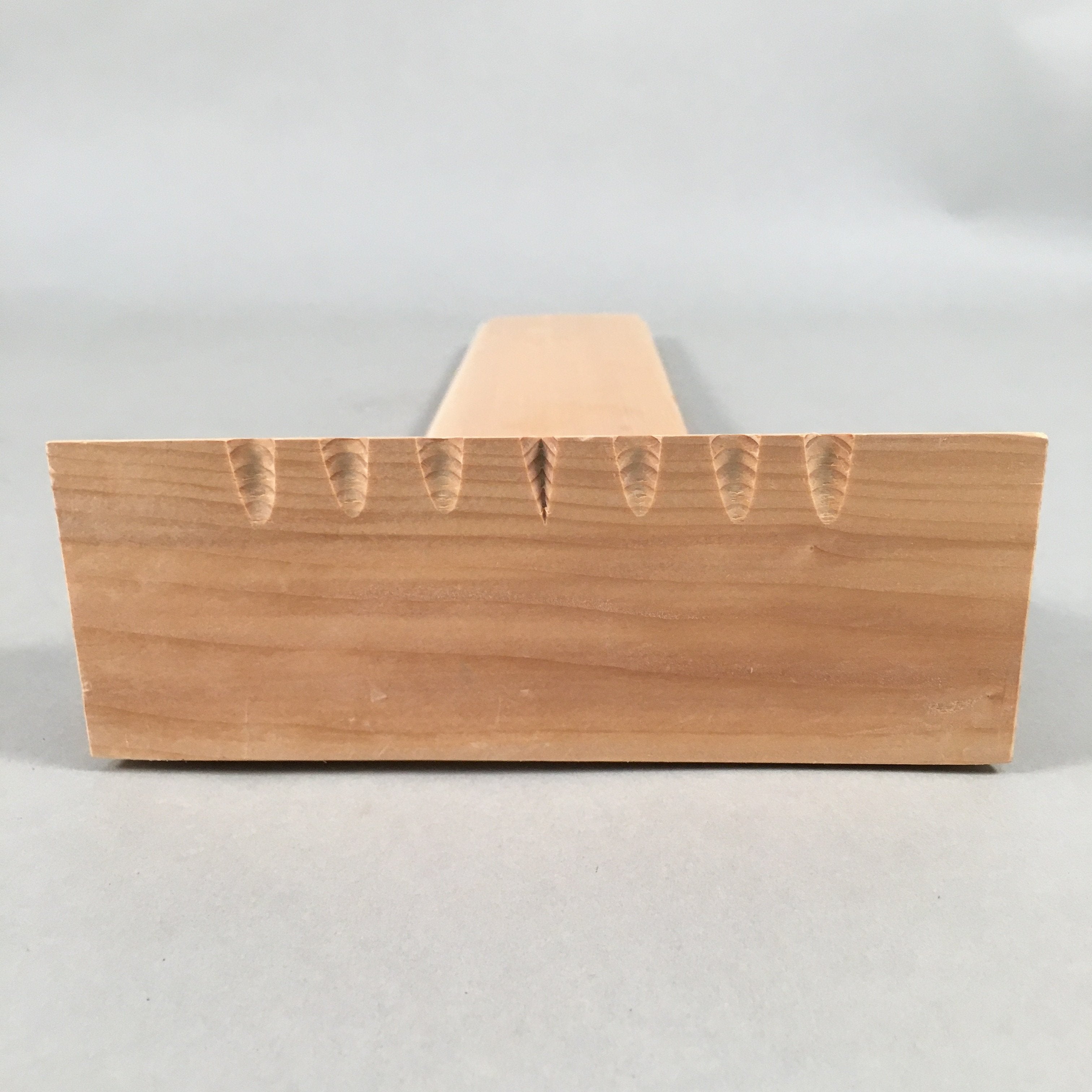 Japanese Buddhist Altar Spiritual Tablet Wood Unused Blank Ihai BU351