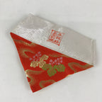 Japanese Buddhist Altar Table Cloth 15cm Uchishiki Triangle Vtg Uwajoku BU788