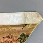 Japanese Buddhist Altar Table Cloth 24.5cm Uchishiki Gold Temple Kyozukue B775